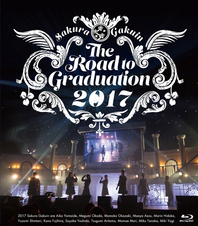 さくら学院「The Road to Graduation 2017 ～My Road～」Blu-rayジャケット