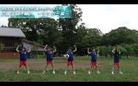 ロッカジャポニカ「踊ろっかジャポニカ ♪腹！筋！録！ ～サッカー編～」のワンシーン。
