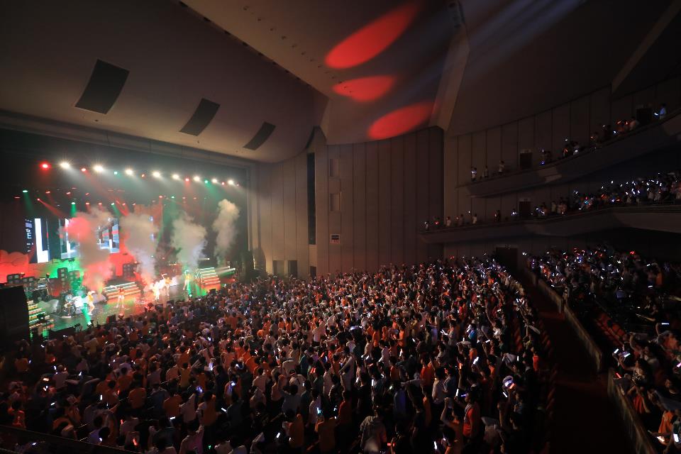 内田真礼「UCHIDA MAAYA『Magic Number』TOUR 2018」初日公演の様子。（写真提供：ポニーキャニオン）