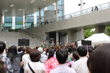 風男塾のフリーライブの様子。（写真提供：テイチクエンタテインメント）