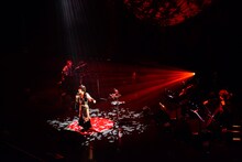 鬼束ちひろ「UNDER BABIES」Zepp Tokyo公演の様子。（撮影：橋本塁）