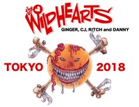 The Wildhearts「TOKYO 2018（CLASSIC LINEUP）」キービジュアル