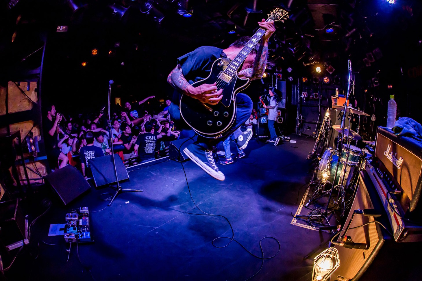 COUNTRY YARD「TOUR 2018 -10 YEARS MADE OUR NOW-」東京・渋谷CLUB QUATTRO公演の様子。（Photo by Takashi "TAKA" Konuma）