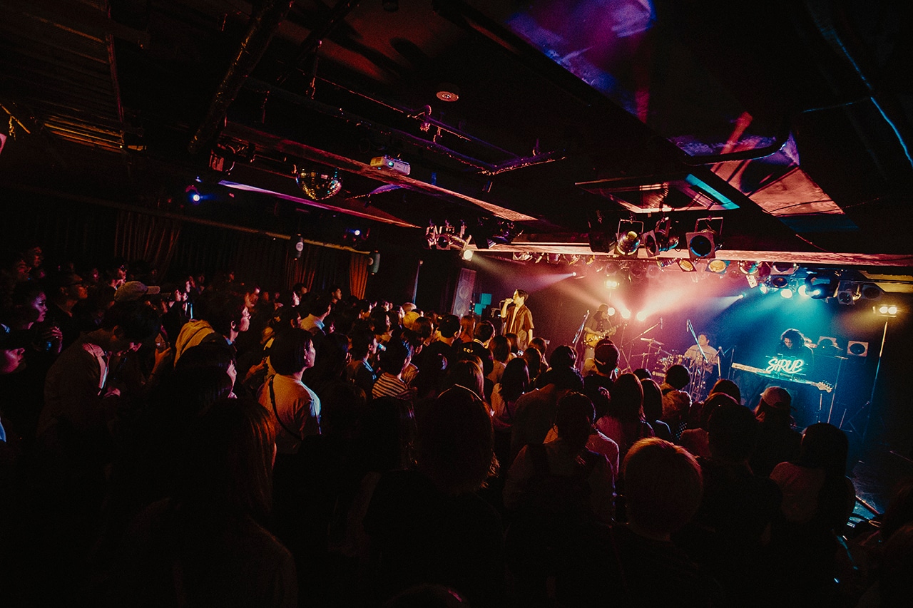 SIRUPによるライブの様子。（撮影：今村知嗣）