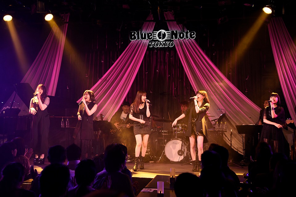 Little Glee Monster「MTV Unplugged: Little Glee Monster」東京・ブルーノート東京公演の様子。