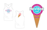 「AYAKA NATION 2018 in横浜アリーナ」の会場で販売される佐々木彩夏（ももいろクローバーZ）とハードロックカフェのコラボグッズ。