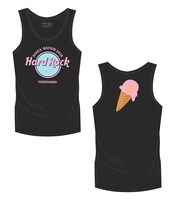 神奈川・ハードロックカフェ 横浜で販売される佐々木彩夏（ももいろクローバーZ）とハードロックカフェのコラボTシャツ。