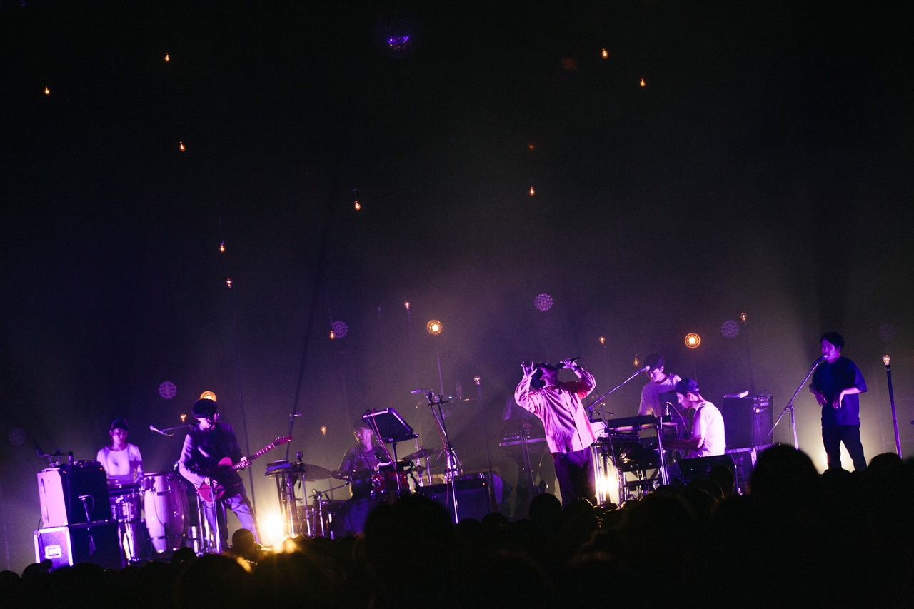 cero「『POLY LIFE MULTI SOUL』発売記念全国ワンマンツアー」東京・Zepp DiverCity TOKYO公演の様子。（撮影：三浦知也）