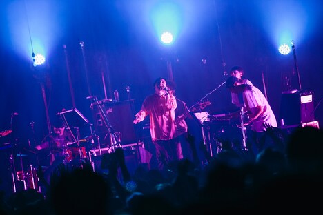 cero「『POLY LIFE MULTI SOUL』発売記念全国ワンマンツアー」東京・Zepp DiverCity TOKYO公演の様子。（撮影：三浦知也）