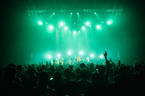 cero「『POLY LIFE MULTI SOUL』発売記念全国ワンマンツアー」東京・Zepp DiverCity TOKYO公演の様子。（撮影：三浦知也）