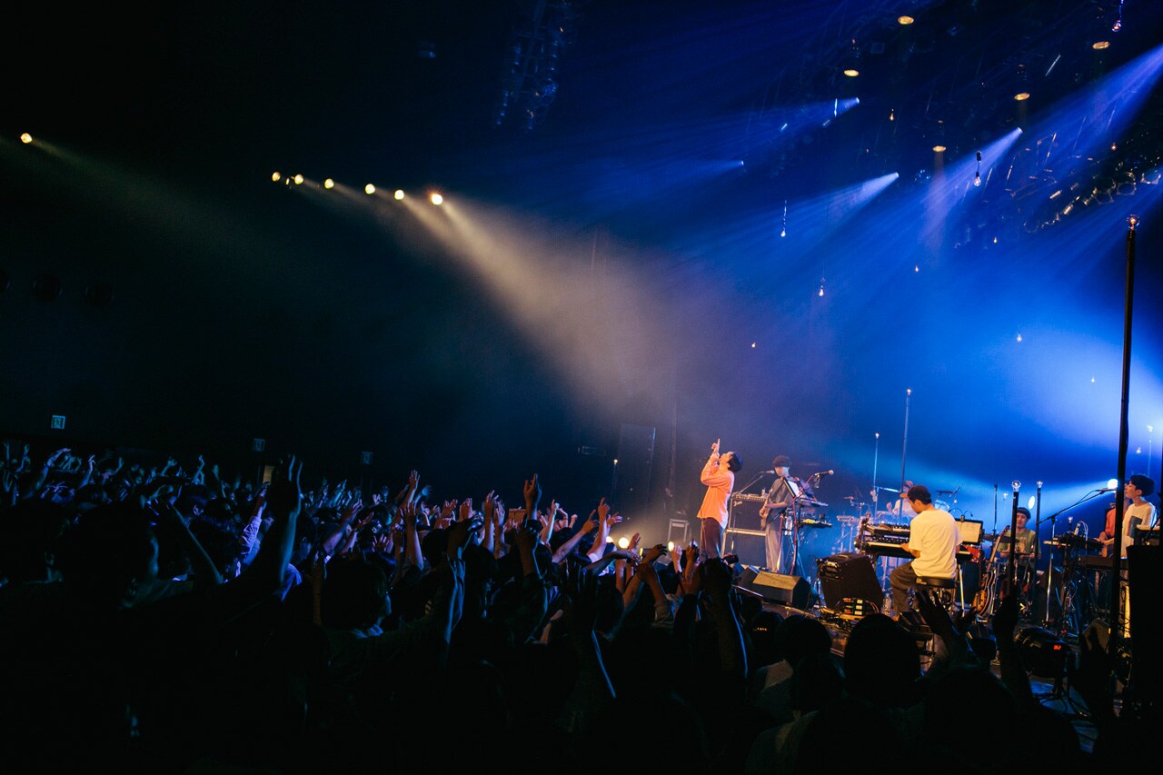 cero「『POLY LIFE MULTI SOUL』発売記念全国ワンマンツアー」東京・Zepp DiverCity TOKYO公演の様子。（撮影：三浦知也）