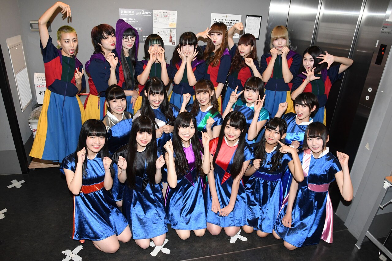 monogatariツーマン企画始動、“今勢いのある先輩”GANG PARADEと競演