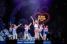 佐々木彩夏「AYAKA NATION 2018 in 横浜アリーナ」の様子。（Photo by HAJIME KAMIIISAKA＋Z）