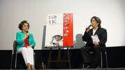 左から有馬稲子、樋口尚文。