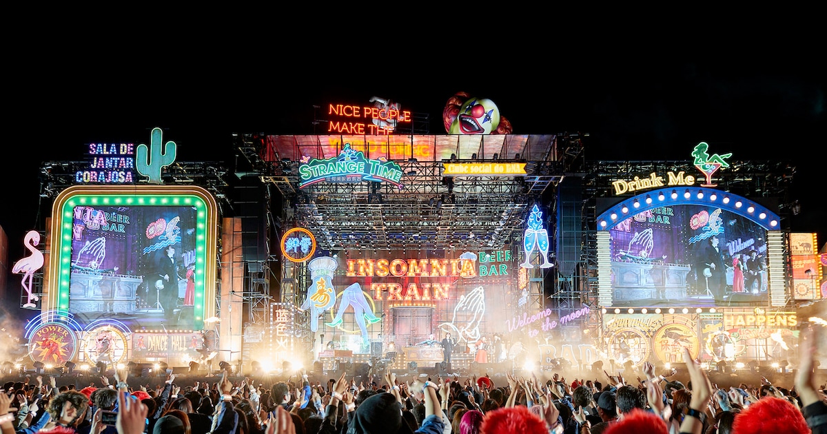 SEKAI NO OWARI、巨大な列車と駆け抜けた23万人動員野外ツアー（ライブ 