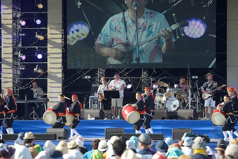 「エイサー・ステージ」の様子。