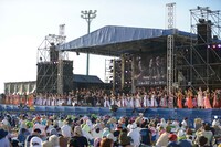 「ハワイアン・ステージ」の様子。