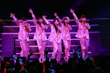 フェアリーズ「フェアリーズ LIVE TOUR 2018 ~JUKEBOX~」東京・TOKYO DOME CITY HALL公演の様子。