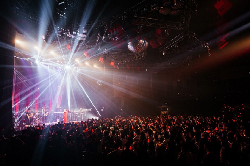 加藤ミリヤ「BIRTHDAY BASH LIVE 2018」の様子。