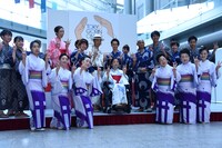 「TOKYO 2020と祭りでつながろう」発表会の様子。