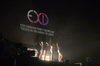 「EXID PREMIUM DEBUT SHOWCASE "Exceed In Dreaming" in JAPAN」第1部オープニングのEXID登場シーン。