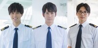 左から水野勝（BOYS AND MEN）、平岡祐太、宮崎秋人。 (c)「マジで航海してます。～Second Season～」製作委員会