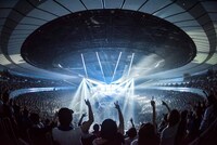 RADWIMPS「Road to Catharsis Tour 2018」神奈川・横浜アリーナ公演の様子。（撮影：ヤオタケシ）