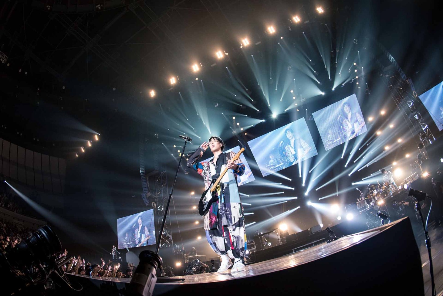 RADWIMPS「Road to Catharsis Tour 2018」神奈川・横浜アリーナ公演の様子。（撮影：ヤオタケシ）