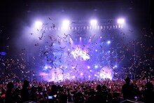 「EXID PREMIUM DEBUT SHOWCASE "Exceed In Dreaming" in JAPAN」第1部の様子。（撮影：田中真二）