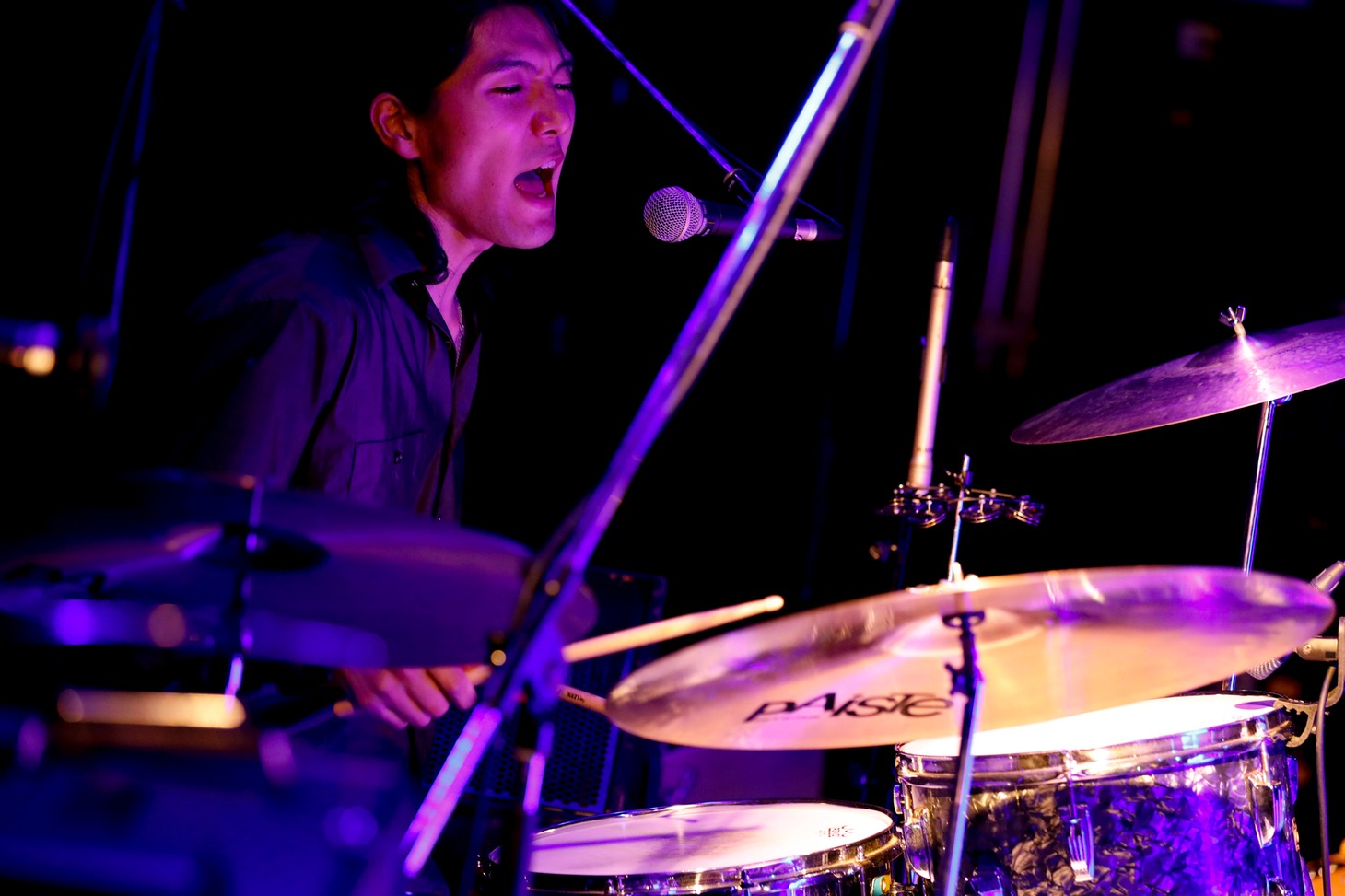 Bob（Dr / HAPPY）（撮影：木村泰之）