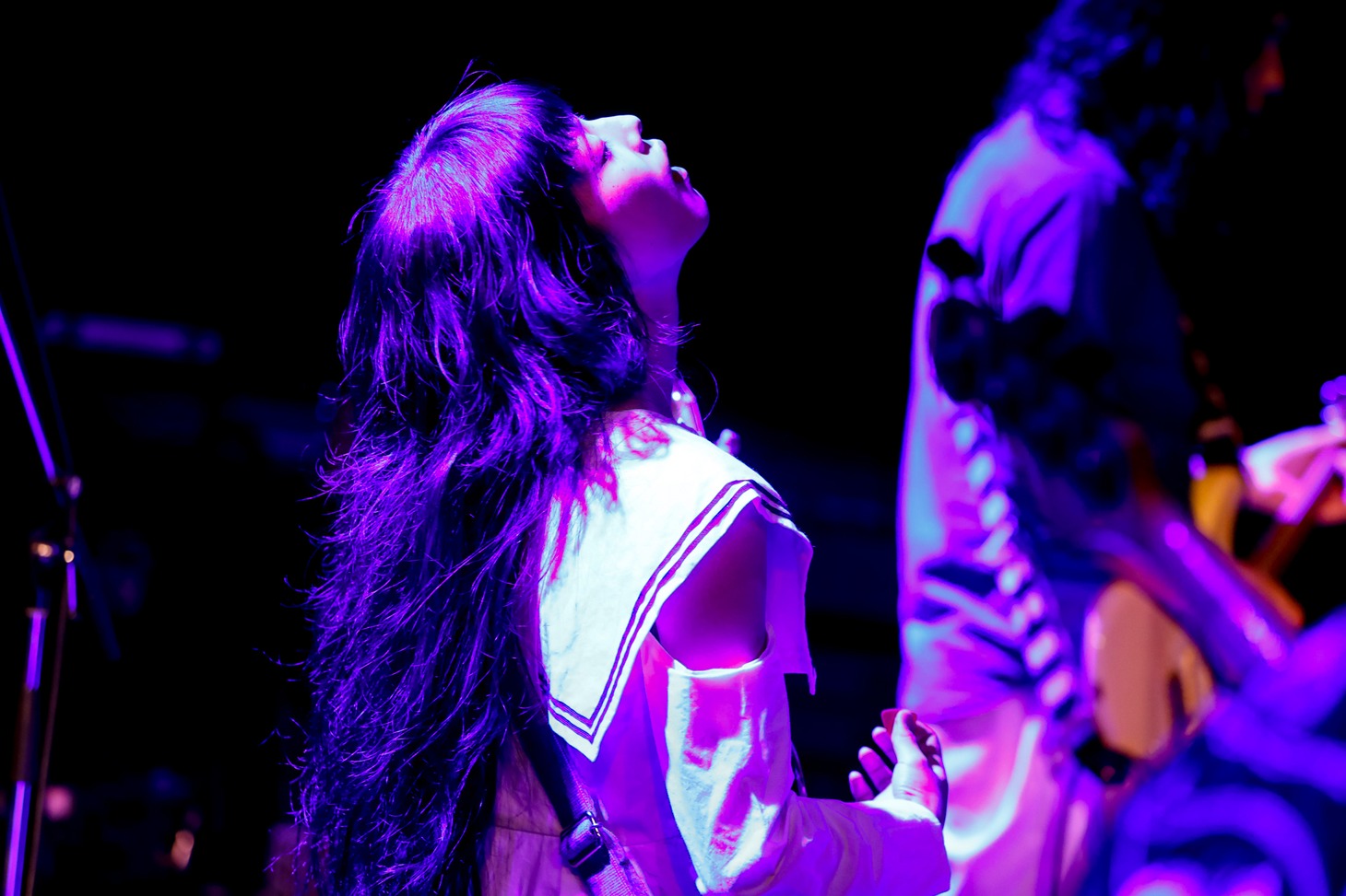 カネコアヤノ「カネコアヤノ TOUR 2018 “祝祭”」東京・WWW公演の様子。（撮影：木村泰之）