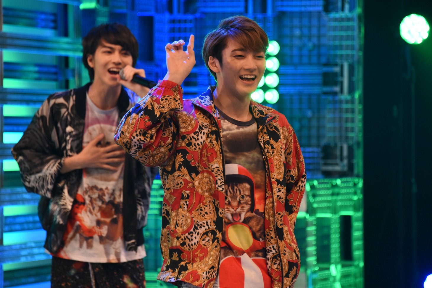 ユーキ（手前）