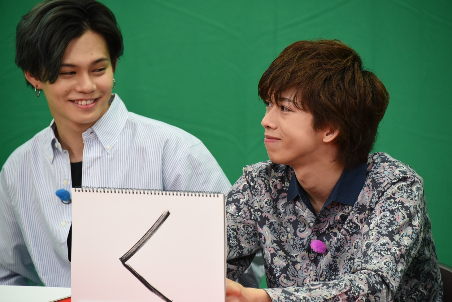 カイとリョウガ。