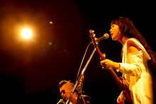 カネコアヤノ「カネコアヤノ TOUR 2018 “祝祭”」東京・WWW公演の様子。（撮影：木村泰之）