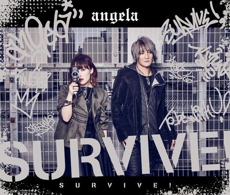 angela「SURVIVE!」期間限定盤ジャケット