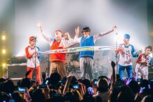 「ONIGAWARAワンマンGIG～恵比寿にガワラー大集合！第一回オニリンピック～」の様子。（撮影：木場ヨシヒト）