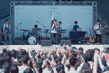 天月-あまつき-「それはきっと恋でした。」リリース記念イベントの様子。（Photo by Tatsuya Kawasaki）