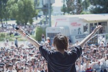 天月-あまつき-「それはきっと恋でした。」リリース記念イベントの様子。（Photo by Tatsuya Kawasaki）