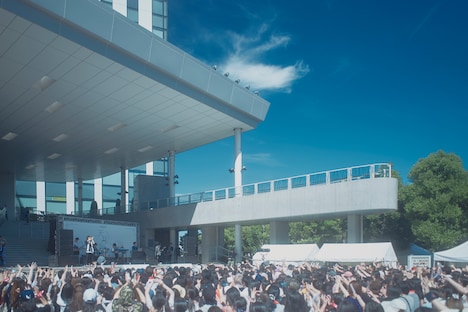 天月-あまつき-「それはきっと恋でした。」リリース記念イベントの様子。（Photo by Tatsuya Kawasaki）