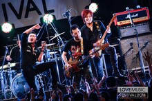 怒髪天（撮影：白石達也）(c)フジテレビ