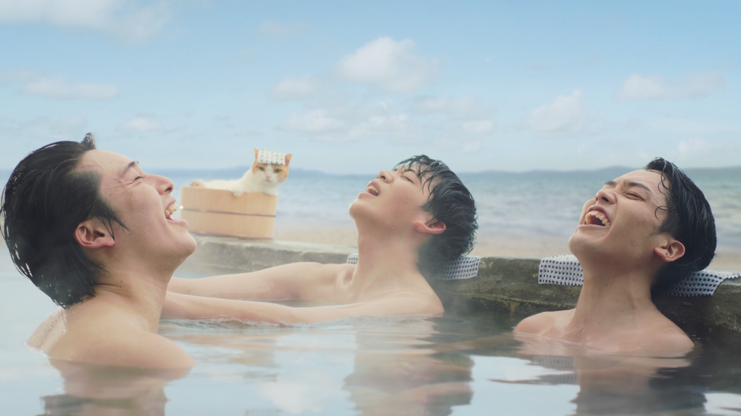 「じゃらん 夏旅のうた篇」CMのワンシーン。