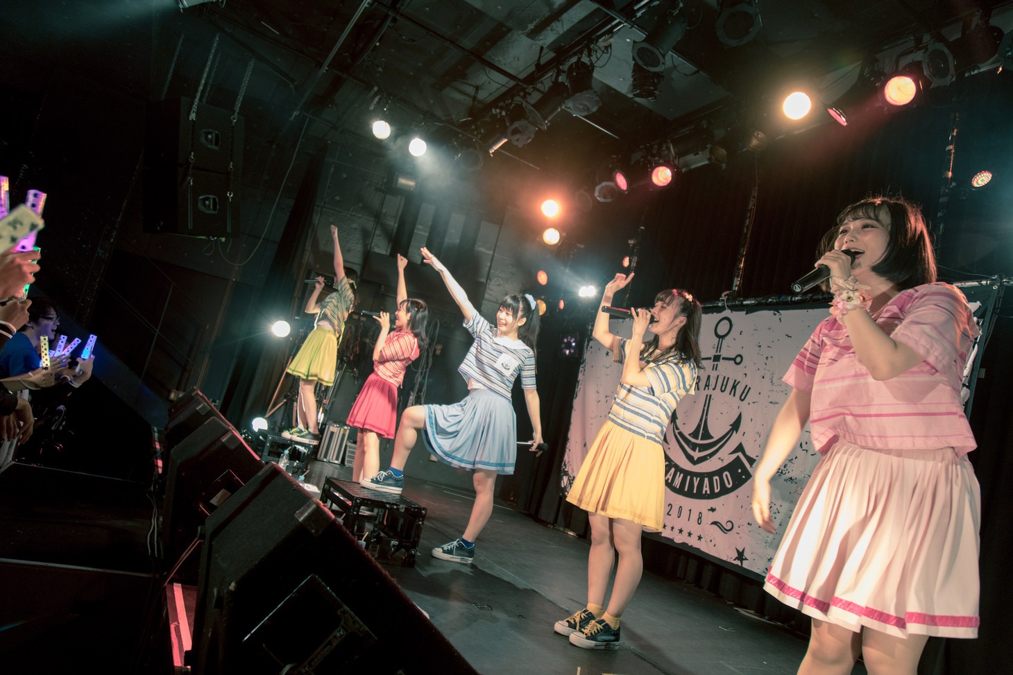 神宿「神が宿る場所～関西ツアー～」最終公演の様子。（撮影：真島洸）