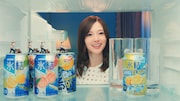 「キリン 氷結(R) 300%レモン(期間限定)」のテレビCM「あたらしくいこう 2018 和太鼓」編Webムービーのワンシーン。