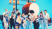 「キリン 氷結(R) 300%レモン(期間限定)」のテレビCM「あたらしくいこう 2018 和太鼓」編Webムービーのワンシーン。