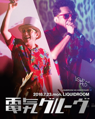 「LIQUIDROOM 14th ANNIVERSARY -電気グルーヴ-」告知画像