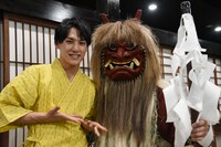 ユースケとなまはげ。