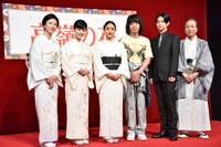 日本テレビ「高嶺の花」記者会見の様子。