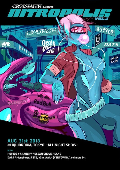 「NITROPOLIS vol.1」8月31日公演フライヤー