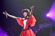水瀬いのり「Inori Minase LIVE TOUR 2018 BLUE COMPASS」千葉・幕張イベントホール公演の様子。