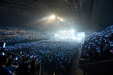 水瀬いのり「Inori Minase LIVE TOUR 2018 BLUE COMPASS」千葉・幕張イベントホール公演の様子。